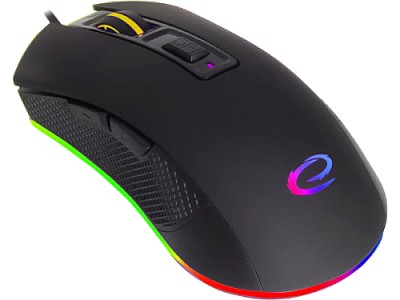 Image Mouse Esperanza ASSASSIN MX601, Gaming mouse, 6000dpi, optical sensor, RGB LED, USB braided cable