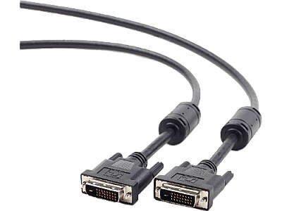 Cable DVI M to DVI M  3m  DVI-D(24+1) Gembird CC-DVI2-BK-10