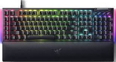 Image Keyboard RAZER BlackWidow V4, Black, Yellow Switch, RU Layout