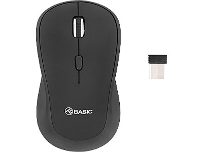 Image Mouse Basic Wireless, regular, Tellur Black  TLL491021