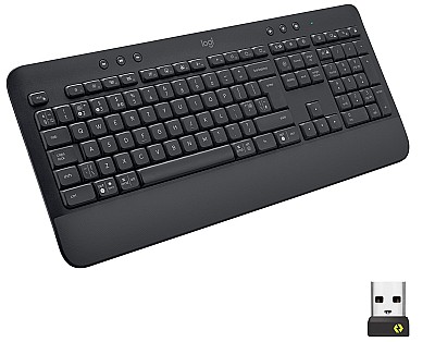 Image Logitech Wireless Keyboard K650 Signature, Russian layout, Graphite