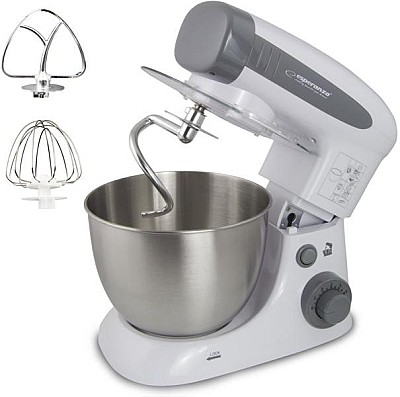 Image Food Processor Esperanza COOKING ASSISTANT EKM024 800W ;  Protection class:  I; Power consumption: 800 W; Stainless steel bowl capacity: 4L; 6 Speeds