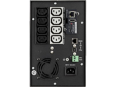 UPS HPE T1500 G5 INTL Tower (1550VA/1100W), 8xC13 outlet, LCD front display, slot for Network Management Module