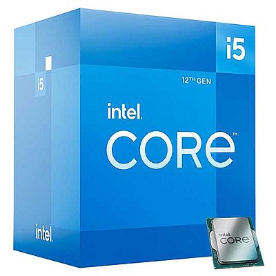 Image CPU Intel Core i5-12400F, S1700, 2.5-4.4GHz, 6C(6P+0Е) / 12T, 18MB L3 + 7.5MB L2 Cache, No Integrated GPU, 10nm 65W, Box, BX8071512400F
