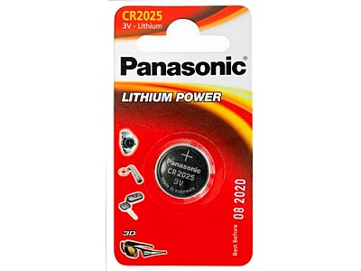 Baterie Panasonic CR2025EL/1B 3V