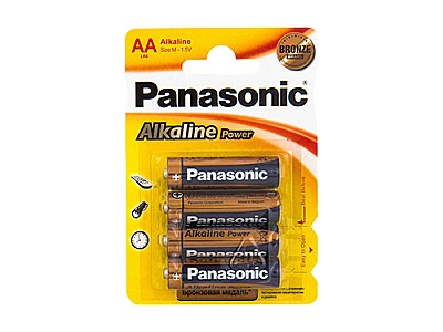 Baterie Panasonic Alkaline Power, AA Blister x 4,  LR6REB/4BPR