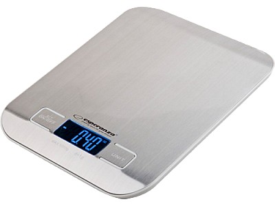 Image Kitchen Scale Esperanza PINEAPPLE EKS001, Maximum capacity: 5000g, Division: 1g, Four units of measure: g /lb/oz/kg, Tare Function, Overload indicator