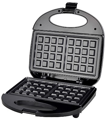 Image Waffle Maker Esperanza  BLUEBERRY EKT008, 1000W, automatic temperature control, non-stick coating of the heating plates, heat-insulating handle and ho