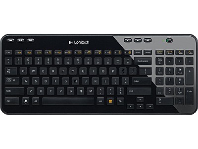 Image Logitech Wireless Keyboard K360, Nano receiver, Retail, Russian layout