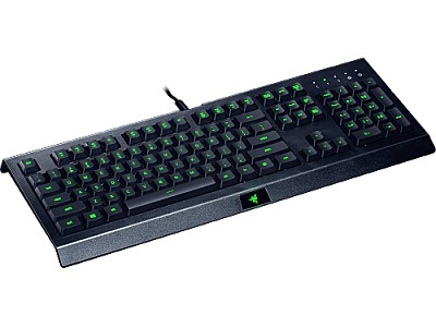 Image Keyboard RAZER Cynosa Lite - US Layout / Membrane Gaming Keyboard, Soft cushioned gaming-grade keys, Single zone Razer Chroma™ backlighting with 16.8