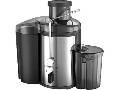 Juice Maker Esperanza CARROT EKJ002, 500W, 2 speeds, 65mm wide feeding tube, safety system, anti-drip system, detachable accessories, foam separator