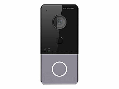 IP Doorbell Hikvision DS-KV6113-PE1, 2Mpix, FHD, 30 fps, 256MB Built-in Memory, 128MB SD-card, 129°(Horizontal), 75°(Vertical), RS-485, 13.56 MHz Mifa