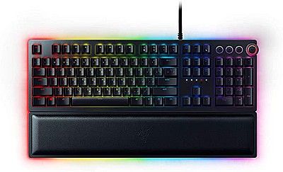 Image Keyboard RAZER Huntsman Elite - US Layout / Opto-Mechanical Gaming Keyboard, 45 G actuation force, 100 million keystroke lifespan, Chroma backlighting