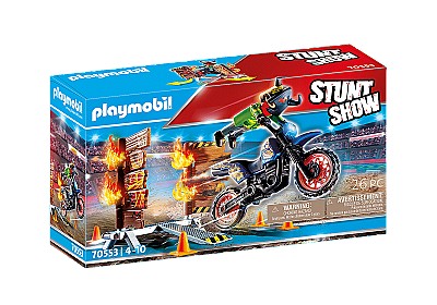 Image PM70553 Stunt Show Motocross with Fiery Wall