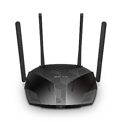 Image MERCUSYS MR70x  AX1800 Dual Band Wi-Fi 6 Router, 1201Mbps at 5GHz + 574Mbps at 2.4GHz, 1 10/100/1000M WAN + 3 10/100/1000M LAN, 4 fixed antennas