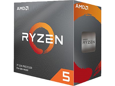 Image CPU AMD Ryzen 5 3600, Socket AM4, 3.6-4.2GHz (6C/12T), 32MB L3, 7nm 65W, Box  100-100000031BOX