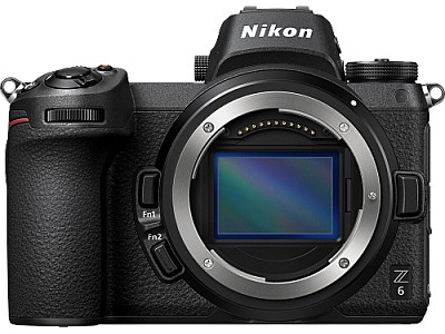 Nikon Z 6 + FTZ Adapter Kit, 3.2" LCD, 24.5Mpix, 35.9 x 23.9 mm FX Sensor, CPU EXPEED 5A BSI, ISO50-204800, XQD Type Memory, WiFi+BT4.2, 273 Autofocus