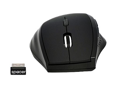 Mouse Spacer Wireless optic black USB 1000 DPI SPMO-291