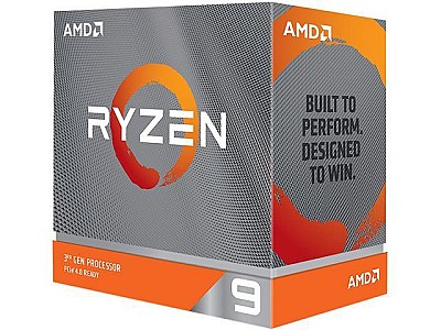 CPU AMD Ryzen 9 3900XT Socket AM4, 3.8-4.7GHz (12C/24T), 64MB L3, 7nm 105W, Retail (without Fan&Heatsink)  100-100000277WOF