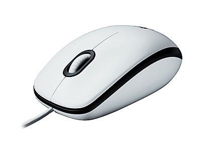 Image Logitech M100 White Optical Mouse, USB, Retail