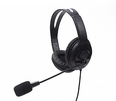Image Headphones Tellur Basic PCH2, Microphone, Wired Control, USB, Black