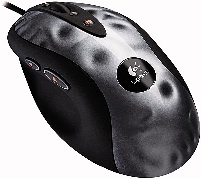 Logitech Gaming Mouse MX518, 100-16000 dpi, HERO 16K sensor, ARM 32bit, USB report rate: 1000 Hz (1ms), 5 profiles, flexible 2.1m cable