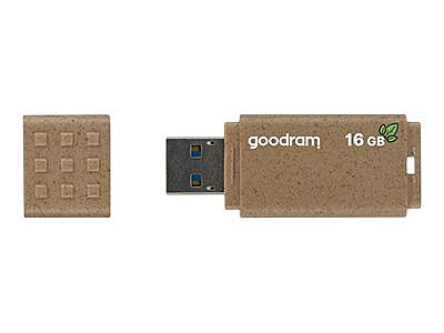 Image 16Gb  USB3.2  GoodRAM  UME3 Eco Friendly  (Read 60 MByte/s, Write 20 MByte/s) UME3-0160EFR11