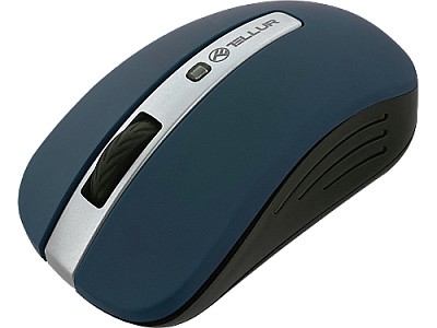Mouse Basic Wireless, LED, Tellur Navy blue TLL491071
