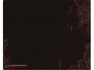 Mouse Pad Esperanza EGP101R FLAME S, Gaming mouse pad, 250x200x2 mm, Rubber bottom