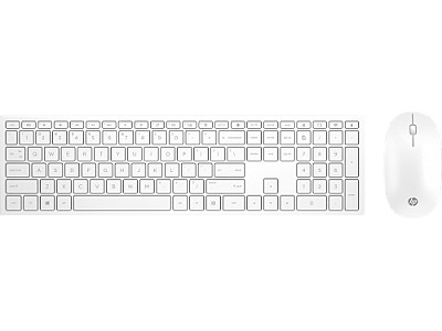 HP Wireless Keyboard and Mouse Pavilion 800 White