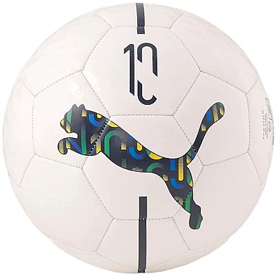 Minge Fotbal Puma Neymar Jr Fan ball, Size 5, 500g, 32-Panel training, White-multi colour