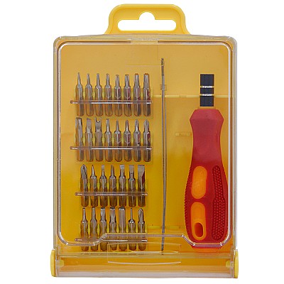 TRUSA surubelnite SPT-BITS-32, SPACER, functii: insurubare. 32 produse: 30 capete de surubelnita, surubelnita clasica si penseta