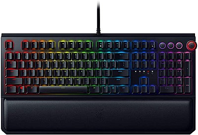 Keyboard RAZER BlackWidow Elite Yellow Switch - Russian Layout / Mechanical Gaming Keyboard, Mechanical keys (Razer™ Yellow switch), 80 million keystr