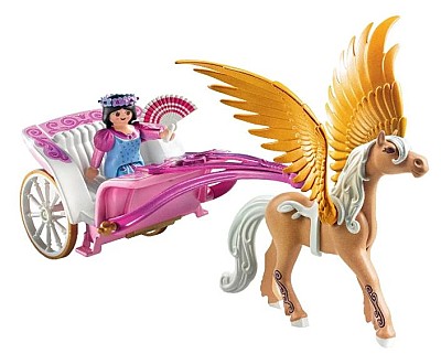 Image PM5143 Princess with Pegasus Carriage