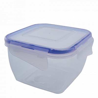 167052 Container pentru produse alimentare ALEANA cu inchidere ermetica, patrat, 0.9 l transparent