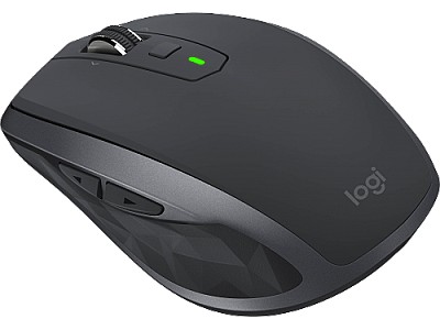 Image Logitech Wireless Mouse MX Anywhere 2S Graphite, up to 3 devices, 2.4, GHz and Bluetooth, Retail