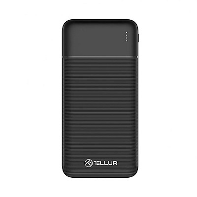 Image 20000mAh Powerbank - Tellur PBC202  2xUSB+Type-C+MicroUSB, negru TLL158261