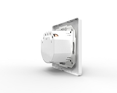 Priza WiFi perete, Schuko, 3000W, 16A, Tellur White  TLL331321, compatibil Amazon Alexa, Google Assistance