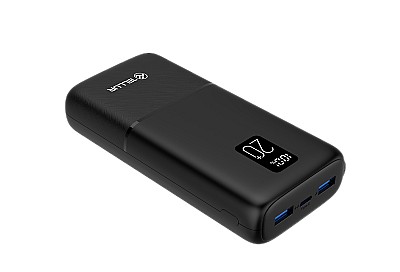 Image 20000mAh Powerbank - Tellur Boost Pro PD202 2xQC3.0 22.5W + PD 20W, LCD display, negru TLL158351