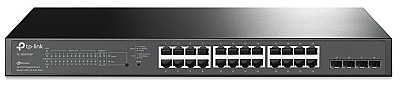 Image TP-LINK JetStream 28-Port Gigabit Smart Switch with 24-Port PoE+ TL-SG2428P