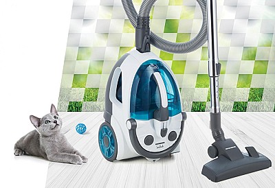 Image Vacuum cleaner HEINNER HVC-V800WBL, 800W, cyclonic system, HEPA filter 11, suction power: >170W, variable speed control, dust container capacity: 2l,