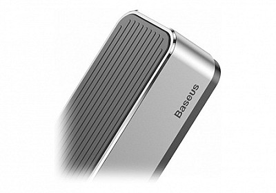 Image Suport numar telefon Baseus Moonlight Box Temporary Parking,  Silver  ACNUM-B0S