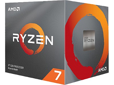 CPU AMD Ryzen 7 3700X, Socket AM4, 3.6-4.4GHz (8C/16T), 32MB L3, 7nm 65W, Box  100-100000071BOX
