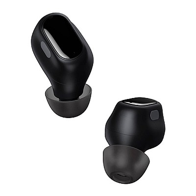 Image Baseus Encok True Wireless Earphones, Black, BT5.0, playback 5h (70% vol), with case 25h, charging time 1.5hr, Type-C,  NGTW240001
