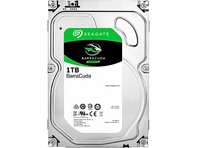 3.5" HDD 1.0TB  Seagate BarraCuda Compute, 7200rpm, 64MB, SATAIII ST1000DM010