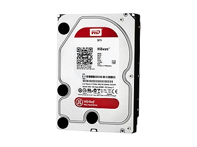 3.5" HDD 1.0TB Western Digital Red, NAS, 5400rpm,64MB, SATAIII WD10EFRX