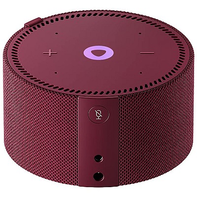 Image Yandex Station Mini Red YNDX-00021R, 10W, Bluetooth, WI-Fi, Aux