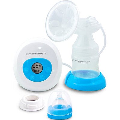 Breast Pump Electric Esperanza BEBITA ECM001B, pressure: 0.32 bar, 2 working modes: stimulation and suction, 9 suction levels, 5 stimulation levels, B