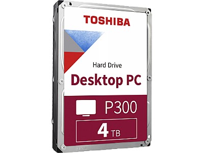 3.5" HDD 4.0TB  Toshiba P300 , 5400rpm, 128MB,  NCQ-technology, SATAIII HDWD240UZSVA