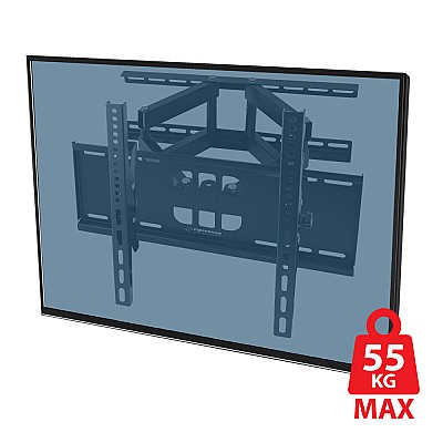 Image Esperanza TV-Wall Mount TITAN ERW012 for 26-70", Max load 55kg, Vesa 75x75-400x400mm, Distance of TV from wall: 110-465mm, Tilt adjustment up to 15°,